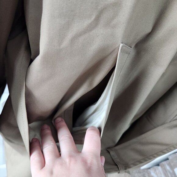 Botany 500 Tan Removable Lining Trench Coat - Picture 12 of 12